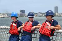 U.S. Coast Guard Cutter Harriet Lane crew in Fiji