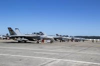 E/A-18G Growlers, assigned to the ‘Zappers’ of Electronic Attack Squadron (VAQ) 130, return home to Naval Air Station Whidbey Island, Washington after a deployment with the Dwight D. Eisenhower Carrier Strike Group.