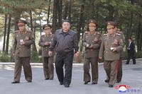 North Korean leader Kim Jong Un visits the headquarters of the North Korean People’s Army’s 2nd Corps