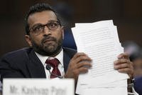 Kash Patel, President Donald Trump's choice to be director of the FBI, appears before the Senate Judiciary Committee