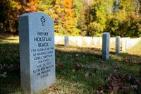 Headstone of Sergeant Major Henry H. Black