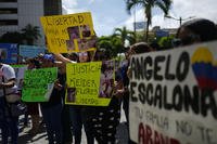 The relatives of Venezuelan migrants in the U.S. who were flown to a prison in El Salvador
