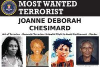 An FBI poster with pictures of Joanne Chesimard