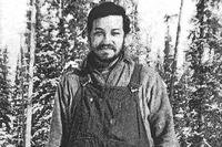 Leon Crane, a lieutenant in the Army Air Forces, survived nearly 3 months in the Alaskan wilderness after his B-24 Liberator heavy bomber sustained an engine malfunctioned and crashed on Dec. 21, 1943.