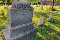 The Warrensville West Cemetery in Shaker Heights is the final resting place for at least four Revolutionary War veterans