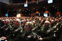 APTOPIX Pentagon Commanders Meeting
