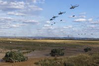 joint exercises of the Russian and Belarusian armed forces at the Mulino training ground