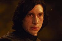 Adam Driver as Kylo Ren in Star Wars: The Last Jedi