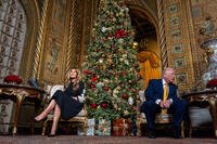 President Donald Trump and first lady Melania Trump, answer NORAD calls from children on Dec. 24, 2025.