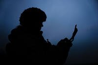 A Ukrainian drone operator