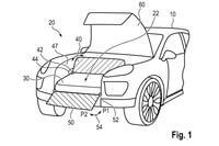 Porsche Frunk Patent Diagram front