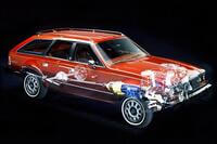 AMC Eagle 4WD Cutaway Drawing