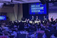 U.S. Secret Service agents respond near President Donald Trump