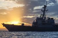Veterans Day ship silhouette