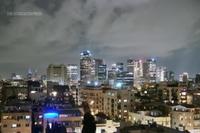 Rocket Interception Seen in Sky Above Tel Aviv