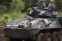 U.S. Marines move toward targets on a Light Armored Vehicle dry fire range in Hokudaien, Japan, on Aug. 13th, 2017. The Marine Corps must account for all its equipment worldwide in a first-ever full financial audit. Lance Cpl. Charles Plouffe/Marine Corps