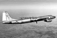 A modified B-36 Bomber became the nation's only flying nuclear reactor in 1955.  The plane, which became as the Nuclear Test Aircraft, help explore nuclear-powered propulsion and the effects of radiation on airframes. (U.S. Air Force photo)