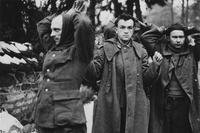 German prisoners captured during the Allied push through Belgium.