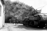 American Soldiers in Wernberg, Germany, April 22, 1945. (National Archives photo)
