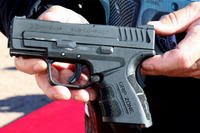 Springfield Armory demonstrated its newest compact .45 caliber pistol at SHOT Show.
