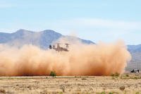 The 58th Special Operations Wing at Kirtland Air Force Base, N.M. has a plan to mitigate aircraft engine damage that happens during training missions, using a biodegradable binding material at practice landing zones. (Courtesy photo)