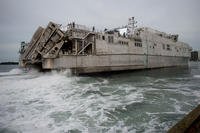 Official U.S. Navy file photo of the Auxiliary, Expeditionary Fast Transport ship USNS Choctaw County (T-EPF 2).