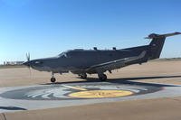 The 318th Special Operations Squadron welcomed the arrival of a U-28A aircraft Aug. 30, 2013 at Cannon Air Force Base, N.M. (U.S. Air Force photo/Senior Airman Xavier Lockley)