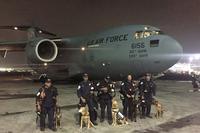 A Travis Air Force Base C-17 delivers a US Agency for International Development elite disaster team to Mexico City, September 20, 2017. (Photo: US Air Force/Air Mobility Command)