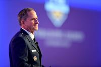 Air Force Chief of Staff Gen. David Goldfein gives his &quot;Air Force Update&quot; during Air Force Association's &quot;Air, Space, Cyber&quot; conference in National Harbor, Md., Sept. 19, 2017. (U.S. Air Force photo/Wayne A. Clark)