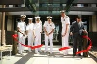 Naval officers open a new reserve center