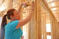 Working for a non-profit, such as Habitat for Humanity
