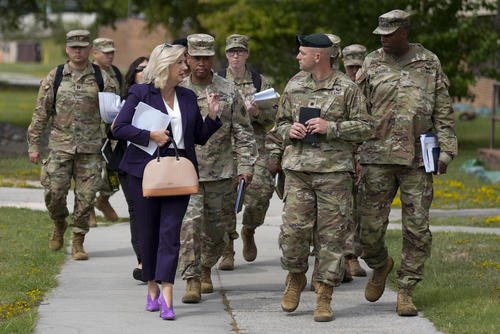 Army Secretary Christine Wormuth at Fort Jackson