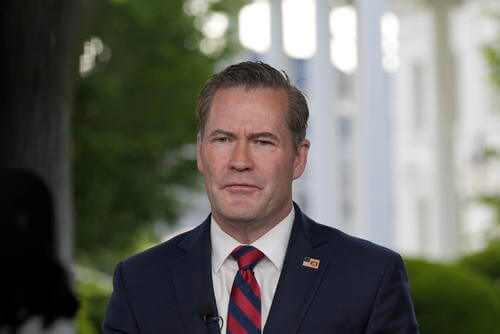 National Security Advisor Mike Waltz