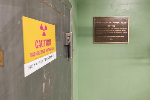 The former SM-1A Nuclear Power Plant on Fort Greely, Alaska, October 26, 2023. (U.S. Army Corps of Engineers photo by Thomas Deaton)