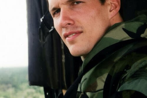 Air Force veteran Jason Morgan is pictured on a mission in Northern Ecuador, a week before he sustained life-changing injuries. (Jason Morgan)